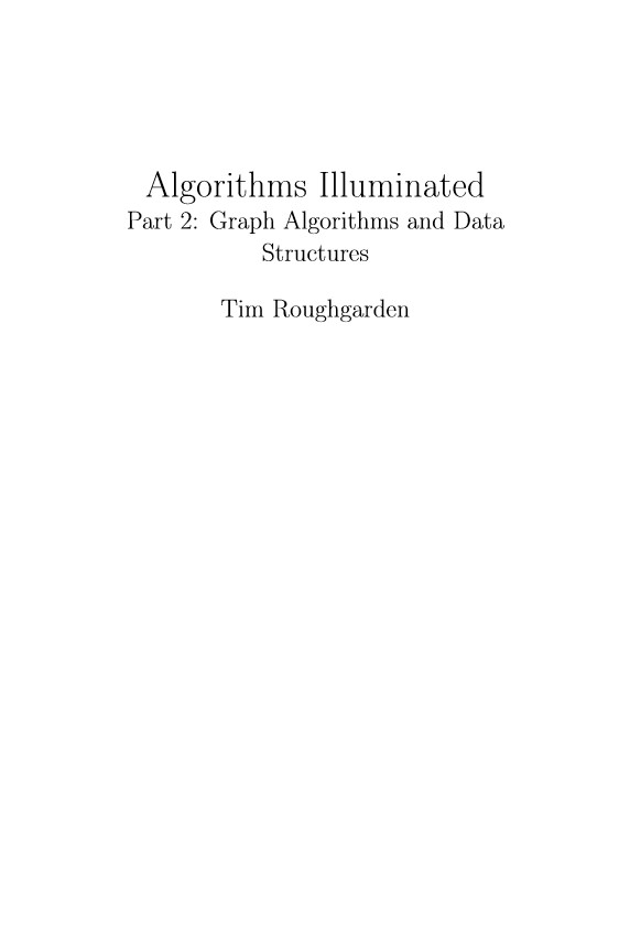 Algorithms Illuminated 