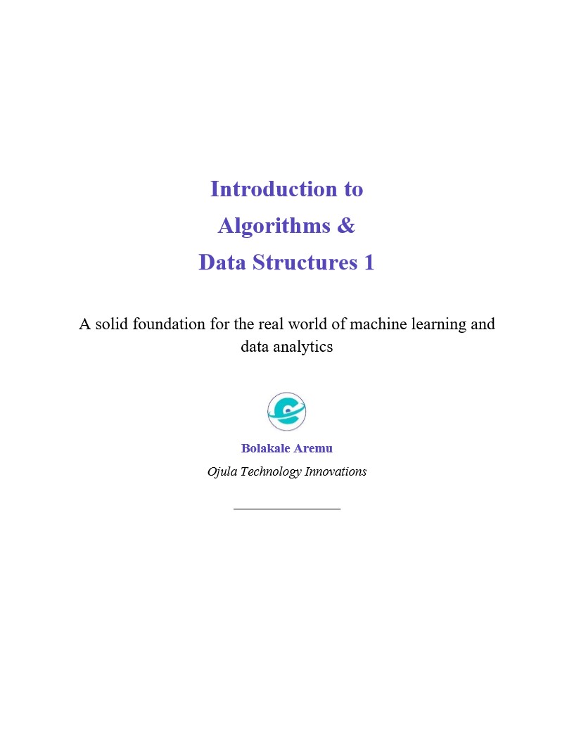 Introduction to Algorithms & Data Structures 1