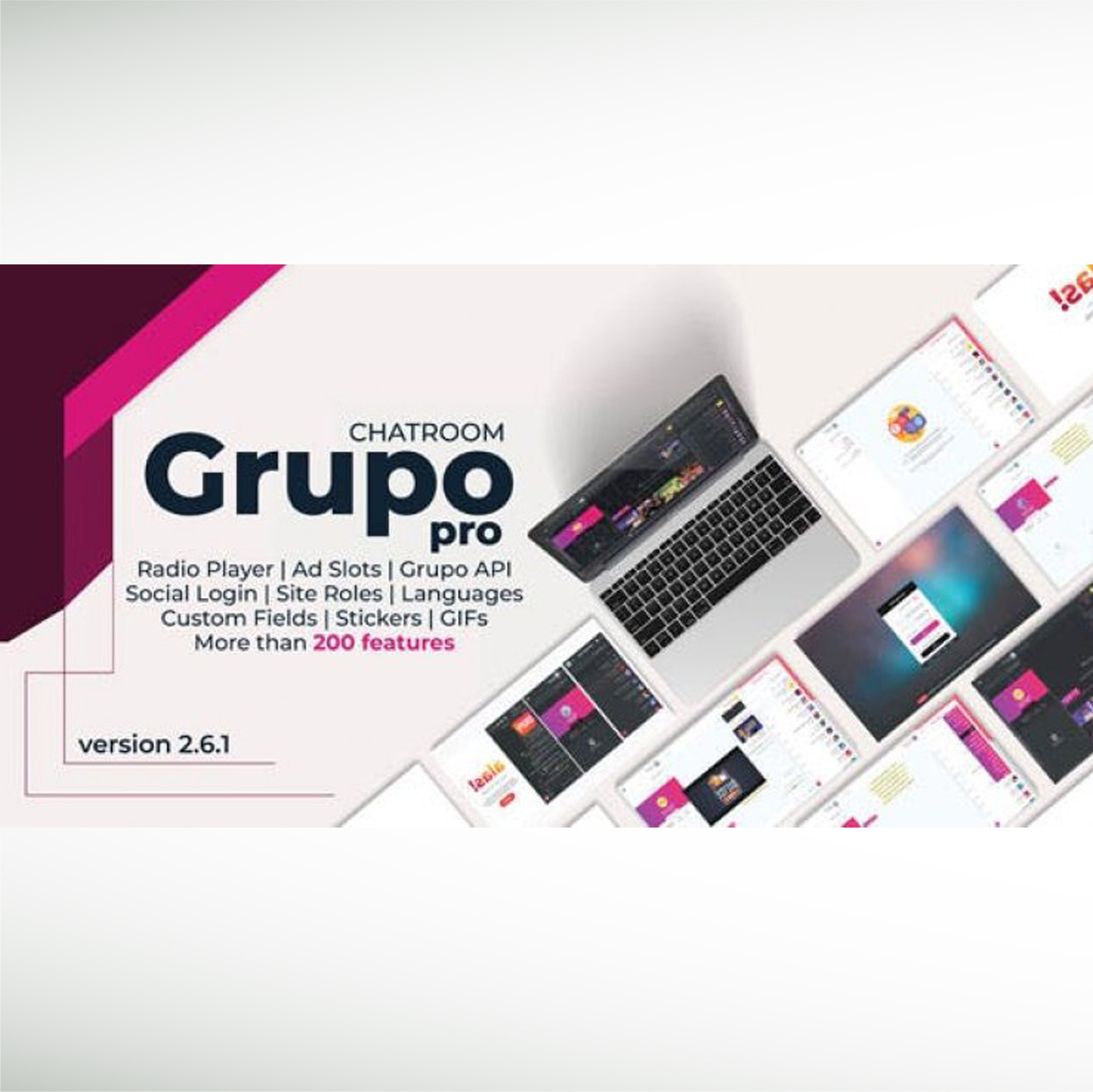 Grupo Chat Pro Chat Room & Private Chat 