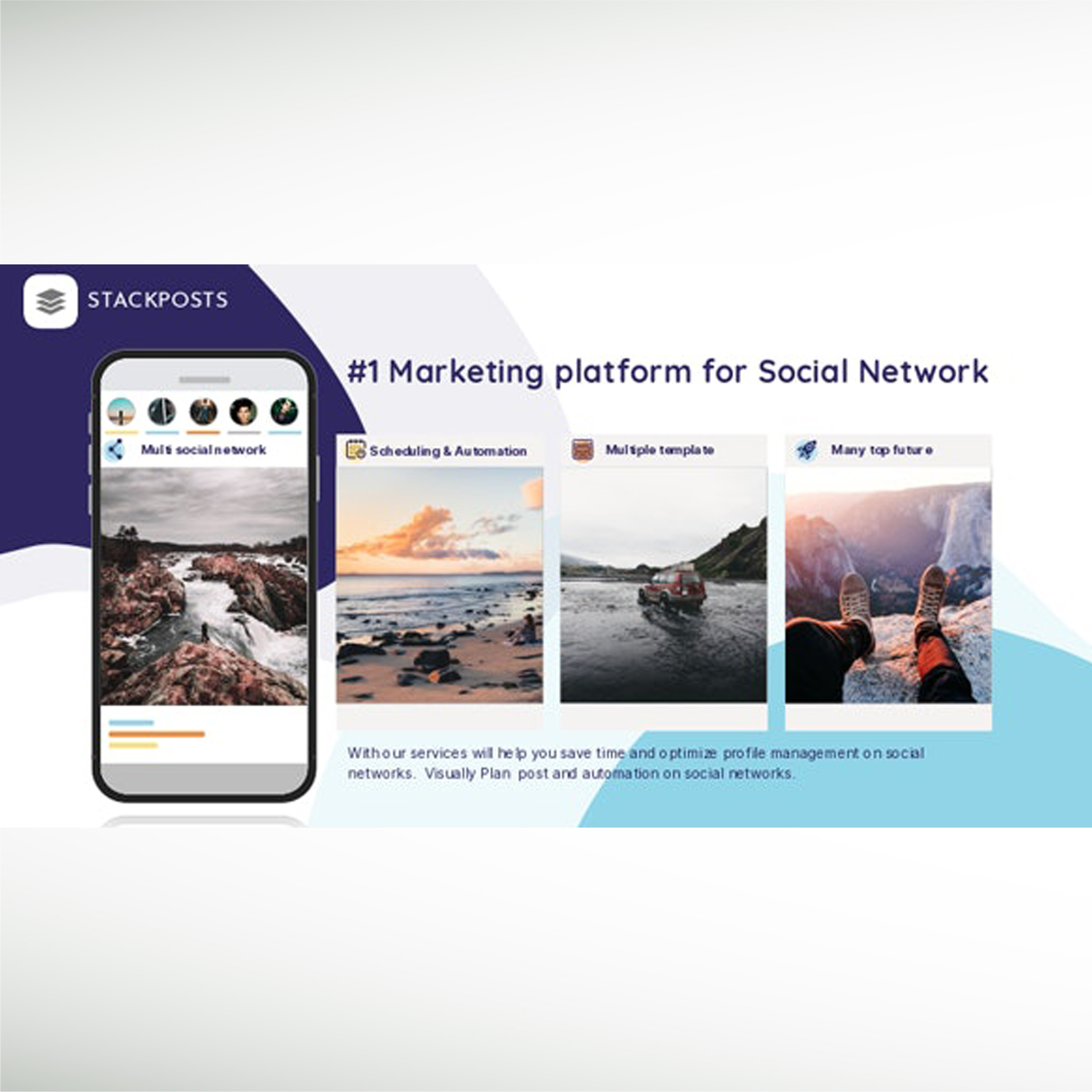 Stackposts Social Marketing Tool
